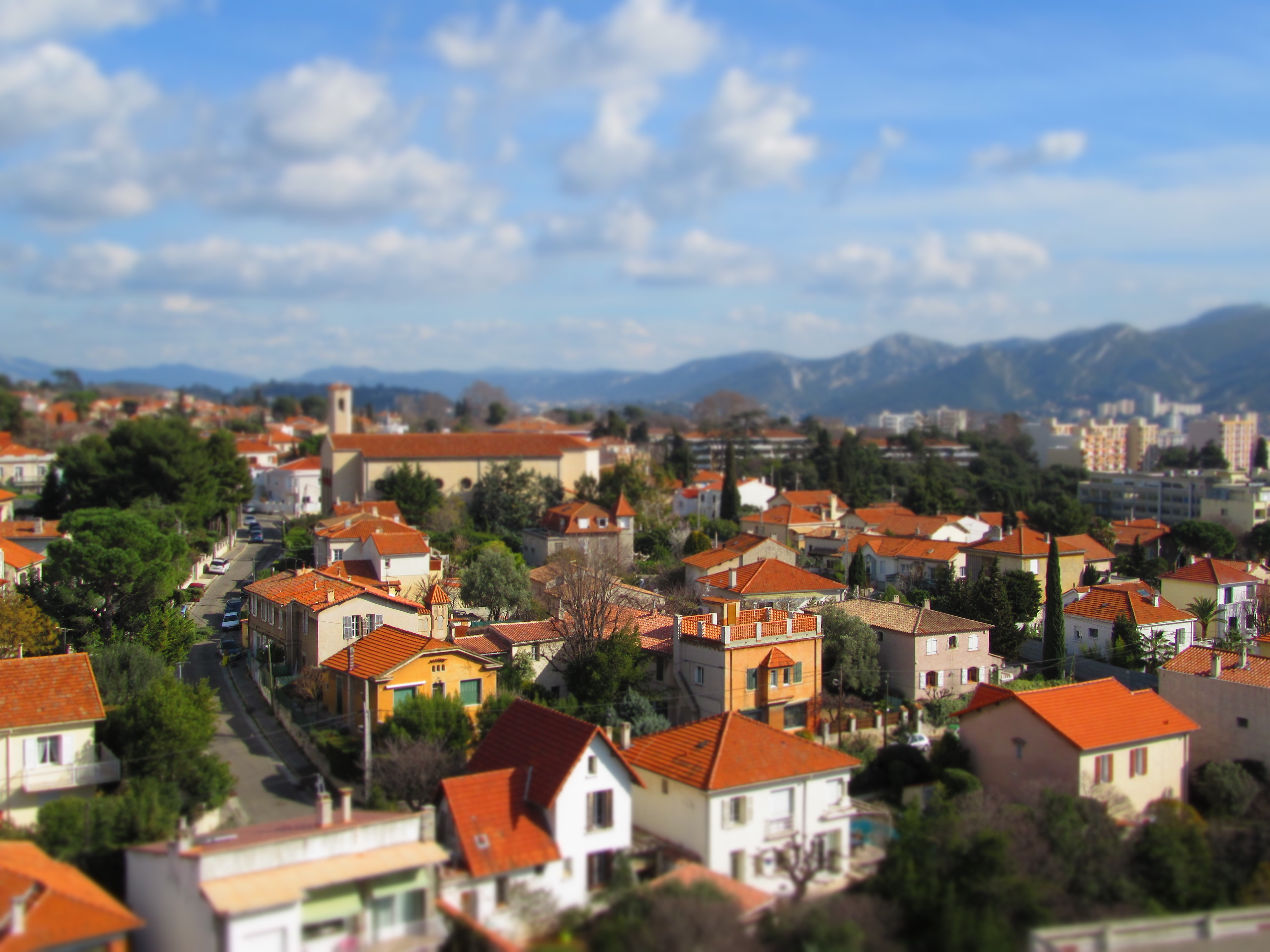 5.2 Vue des toits Aix-en-Provence