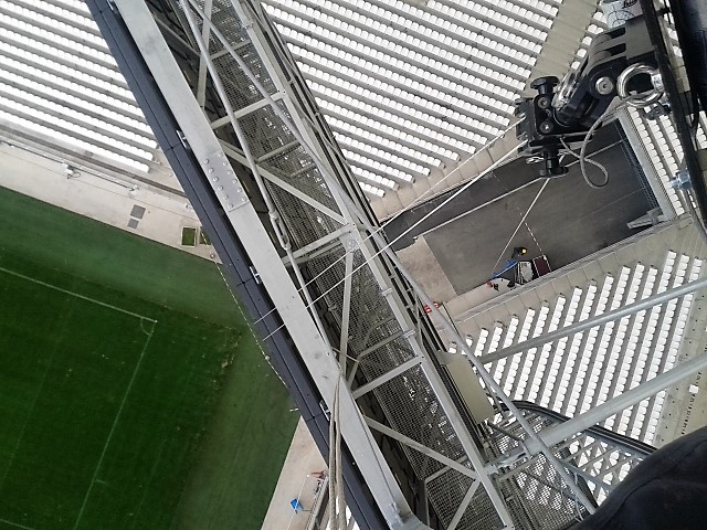 1.3 Pose de caméras stade Vélodrome Marseille